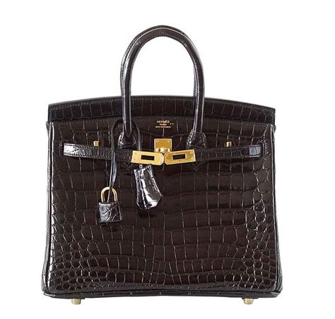 hermes birkin 25 kinds|Hermes Birkin 25 black crocodile.